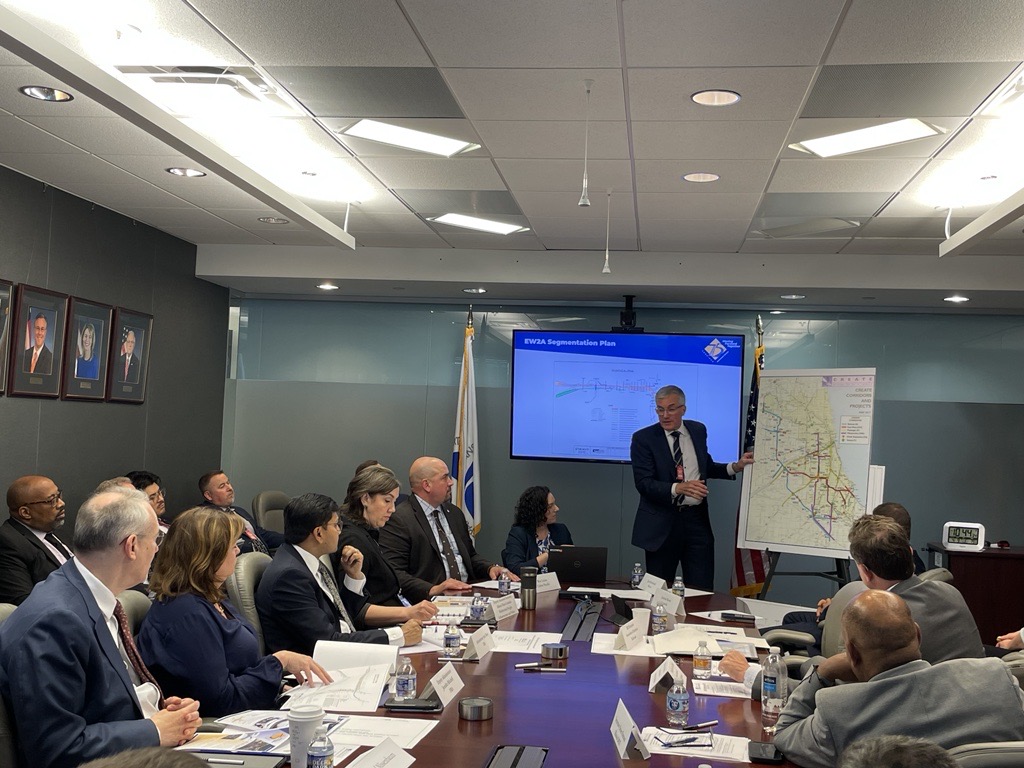 CREATE_Chicago's tweet photo. Our #CREATEProgramChicago partners were pleased to travel to Washington, D.C. & advocate for the Program to the FRA and members of congress. They provided a Program introduction, explained CREATE's impact on the national supply chain & gave the updates on project progress. https://t.co/izNQSnrXc8