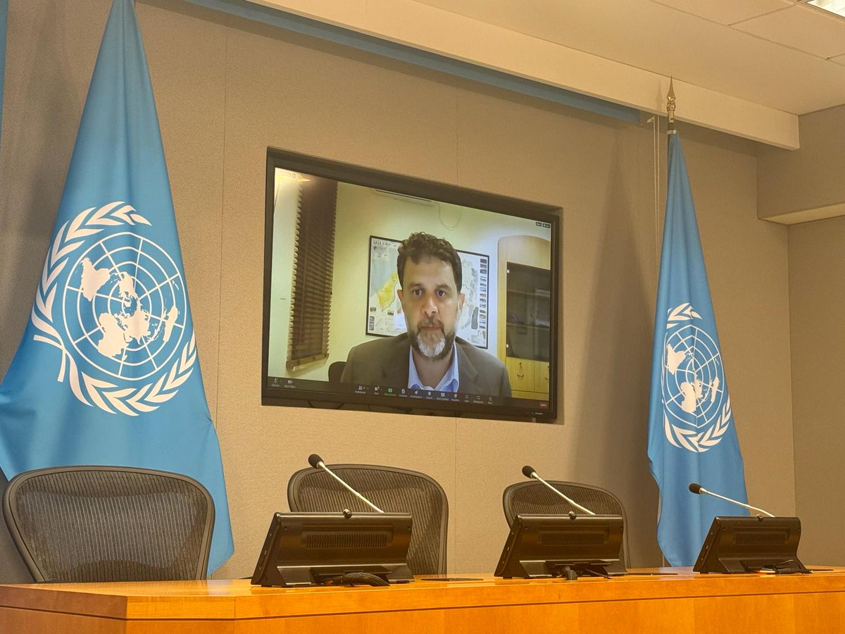 Andrea De Domenico the head of @ochaopt in answering my question on the situation at #Alshifa & if there is an estimate to the body count after Israel's latest operation targeting the hospital complex: 'It has been really difficult for our teams to understand the scale and…
