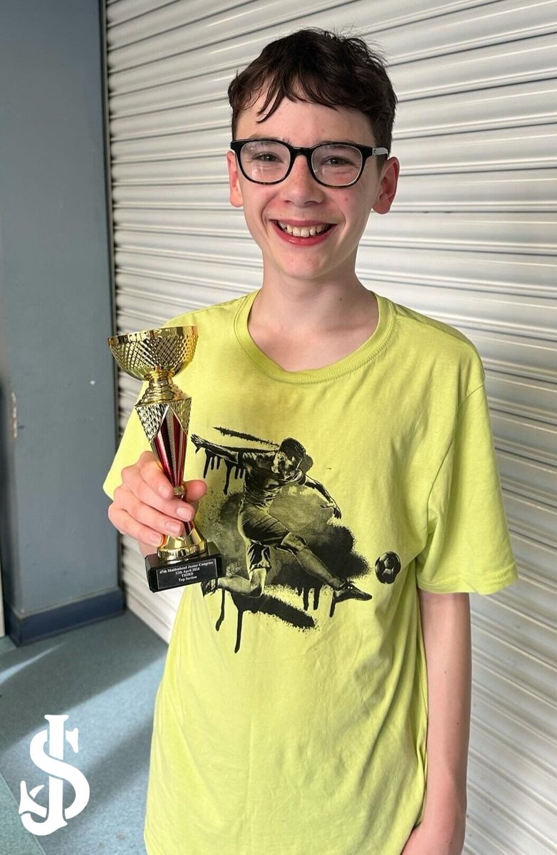 A massive congratulations to Evan in Year 7 for coming third in the under 18’s Maidenhead Junior Chess Congress tournament. What an excellent achievement, well done Evan. #SJCRCommitment #SJCRConfidence