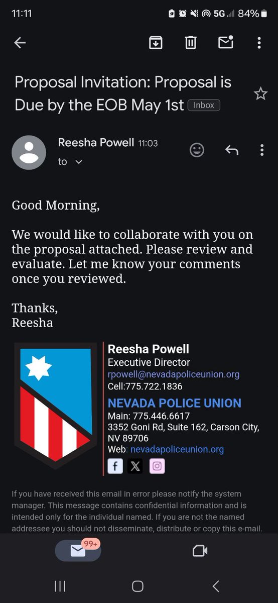 WARNING. If you received this email from our Executive Director, DO NOT open it or click anything. Her email account was hacked. 

We are working to resolve the problem quickly.