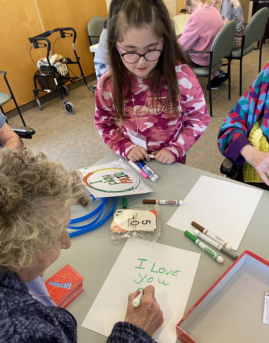 Another visit to our Senior friends. We played, sang songs, colored and laughed together ! Our hearts ❤️ are full <a href="/Glade_Gators/">ForestGladeGators</a> <a href="/MsAwender/">Ms Awender</a> <a href="/gecdsbpro/">GECDSB PR</a>
