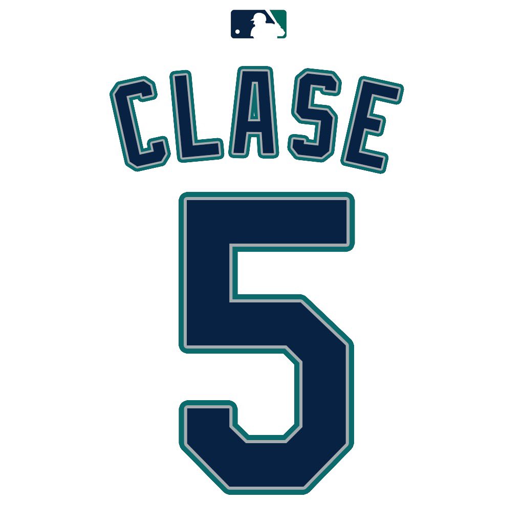 OF Jonatan Clase (@ClaseJonatan) will wear number 5. Last worn by OF Taylor Trammell in 2023. #Mariners