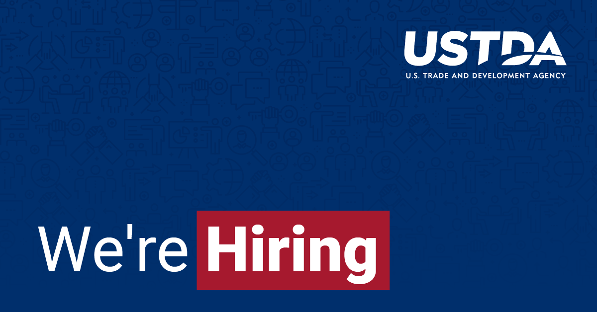 USTDA is hiring country managers responsible for managing project preparation and partnership-building activities in the Agency’s program areas. Applications due May 7, 2024. Apply: ustda.gov/career-opportu… #hiring #USAJOBS #InternationalTradeSpecialist