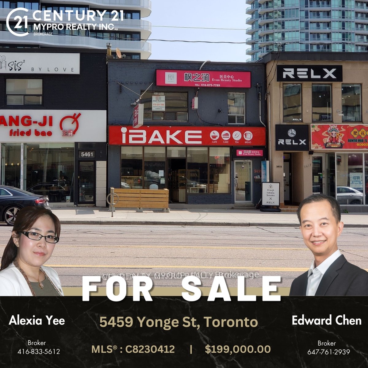 📣 Take a look at our latest MyPro Realty listings! 🤩 Location Location, Located!! Well-Established Bakery Located In North York. Walking Distance To Subway. #TorontoRealEstate #TorontoHomes #TorontoRealtor #TorontoProperties #GTARealEstate
