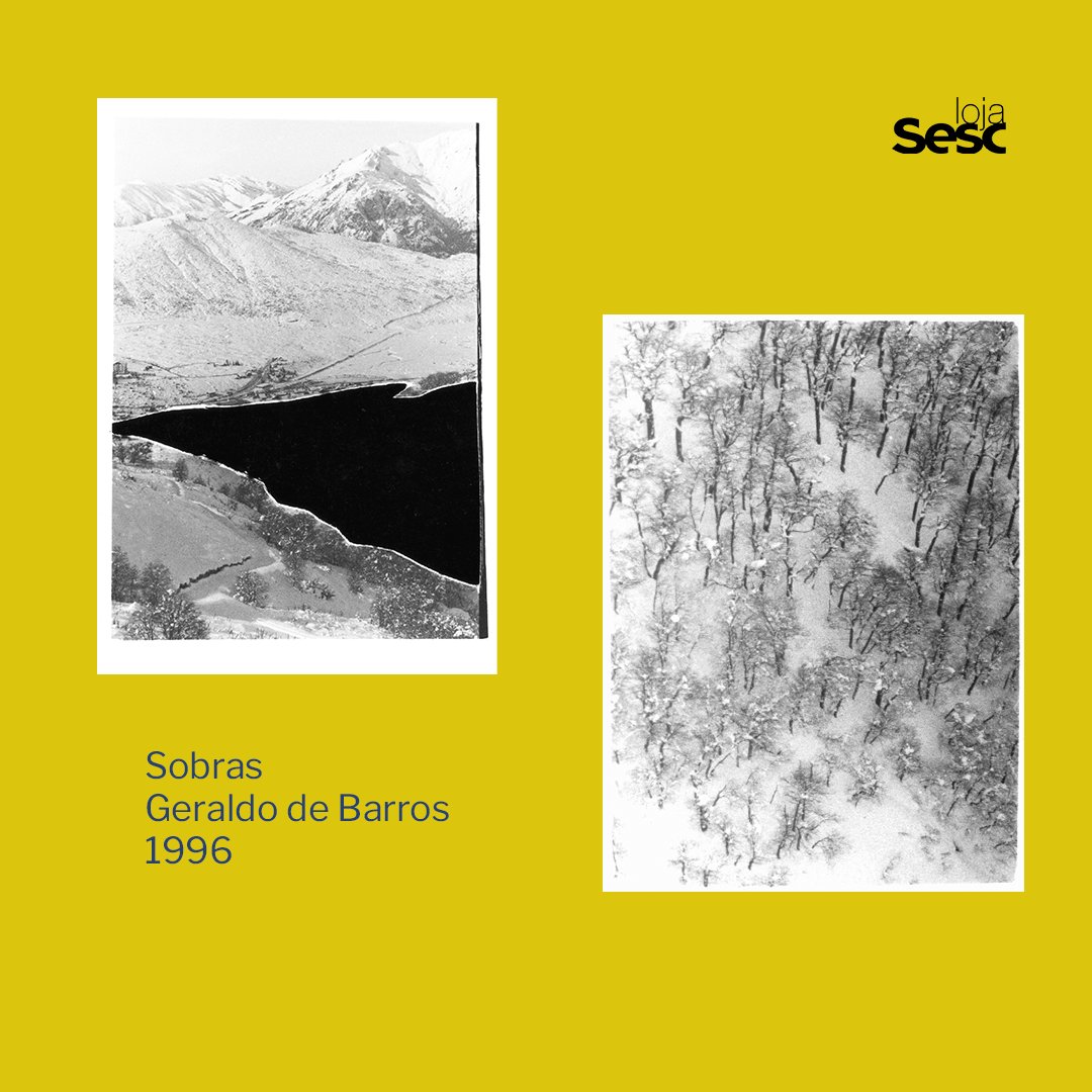 Lápis e papel na mão! Chegaram os novos produtos de papelaria da linha Sesc em Obras Geraldo de Barros.

As capas dos cadernos são ilustradas com as fotografias da série Sobras, de 1996, um dos últimos trabalhos do artista.

Disponível em: bit.ly/Geraldo_de_Bar…