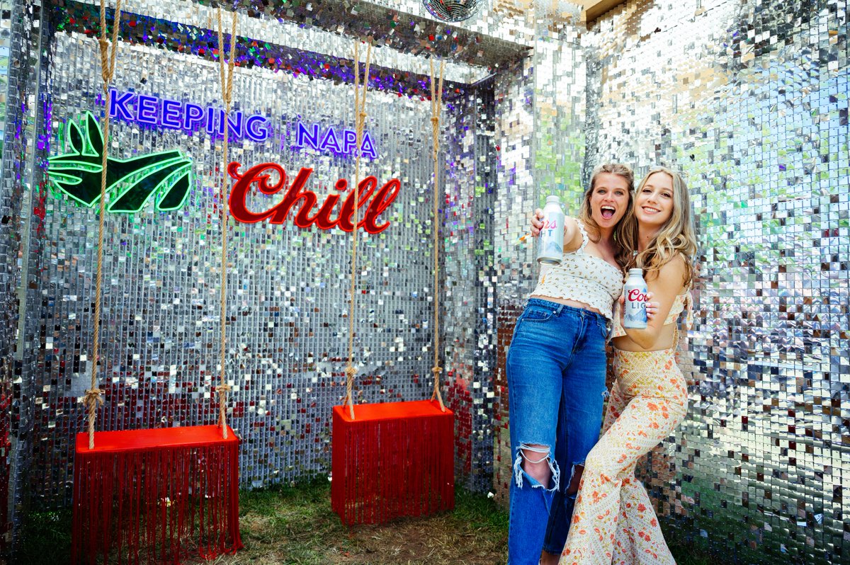 Choose Chill at BottleRock 🍺 Kick off your festival weekend with a cold can of Coors Light, Blue Moon, Hop Valley, or Coors Banquet on Main Street! Take it from us – live music is just better with a can of beer in your hand. #CoorsLight #ChooseChill #CAChooseChill