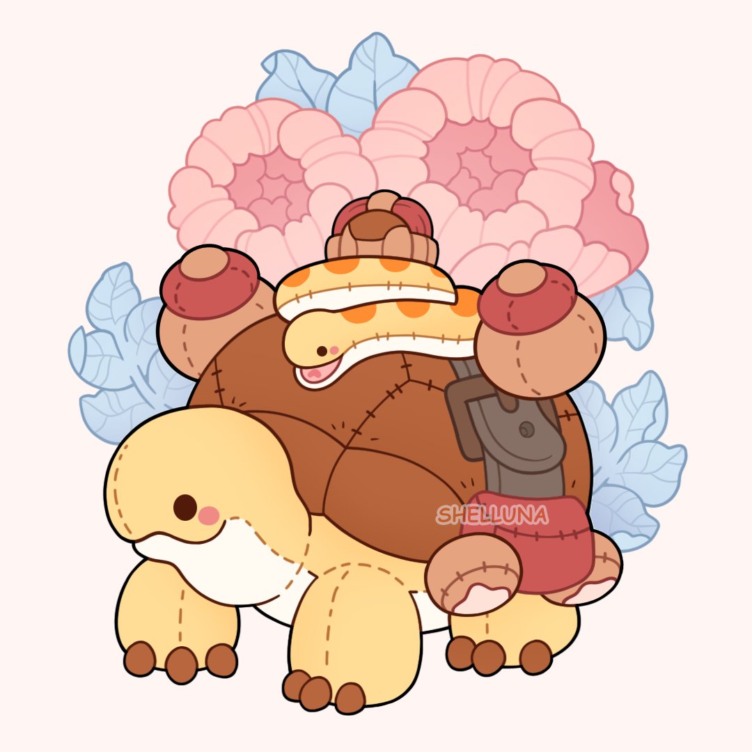 Shelluna_'s tweet image. Plush Siege Turtle mount from @GuildWars2 🐢

#GuildWars2 #GW2 #gw2art #shelluna #fanart #turtle