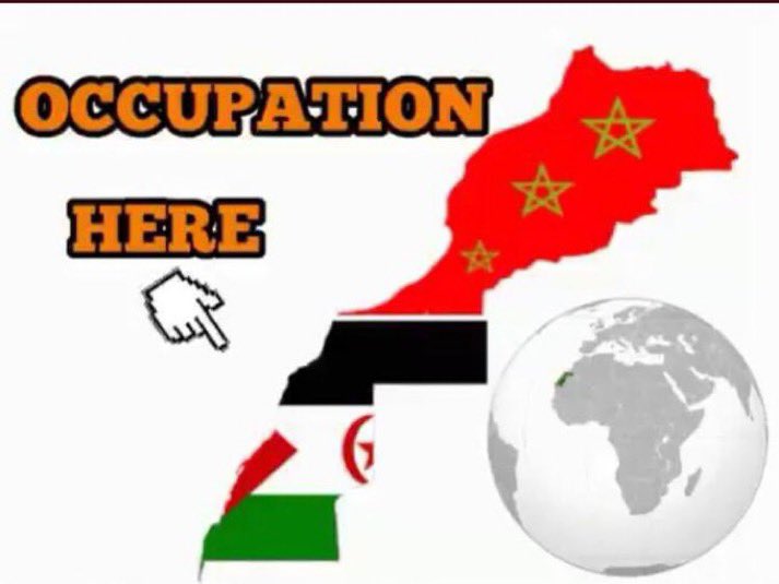 El #SaharaOccidental no es marroquí.
#WesternSahara is not Morocco.
Le #SaharaOccidental n‘est pas marocain.

#SaharaLibre
#FreeWesternSahara