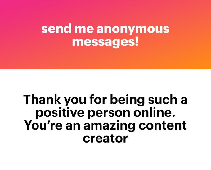 Aww 🥹&hearts;️ i feel very lucky that i present that way online and attract sweet + kind followers like you