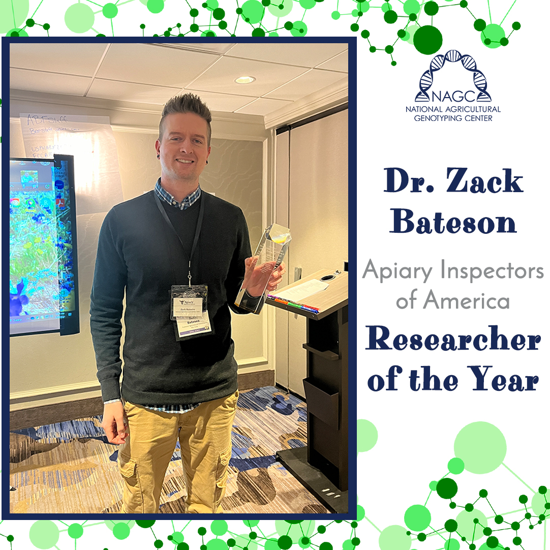 Curious how pathogen diversity in adult bees compares to pathogen diversity in honey? Or how hobby colonies compare to commercial colonies when it comes to pests and pathogens? NAGC’s award-winning Dr. Zack Bateson will be at the Red River Valley Beekeepers meeting tonight