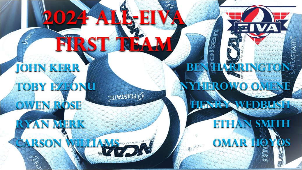 We are proud to honor our All-EIVA Team and All-EIVA Academic Team More: eivavolleyball.com/news/2024/4/16…