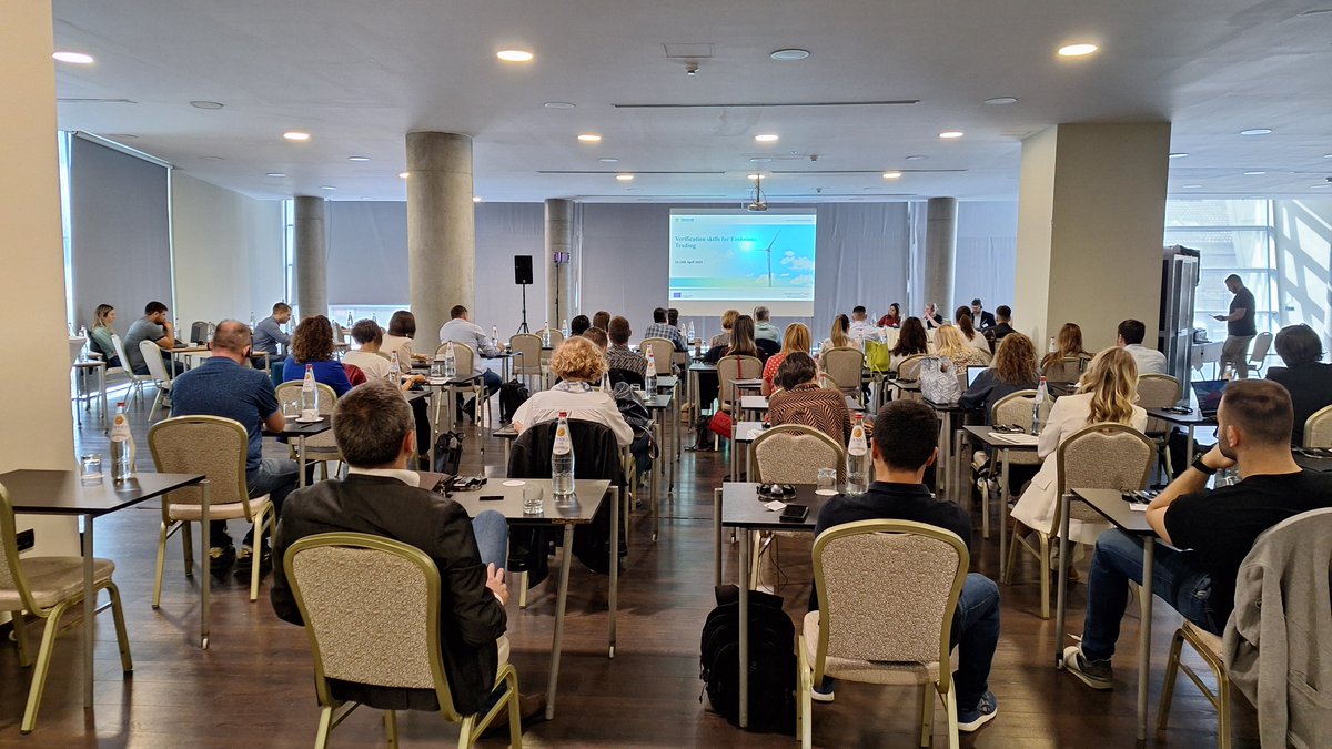 @tratolow & 🇪🇺MS experts share experience with 🇷🇸 stakeholders on #ETS #verification 🔵key players, roles & responsibilities 🟡 compliance cycle 🟢eGHG Platform 📅 16-18 April 2024 📍 Belgrade @MinistarstvoZZS | @ATS_Serbia | @Umwelt_AT | @Umweltbundesamt