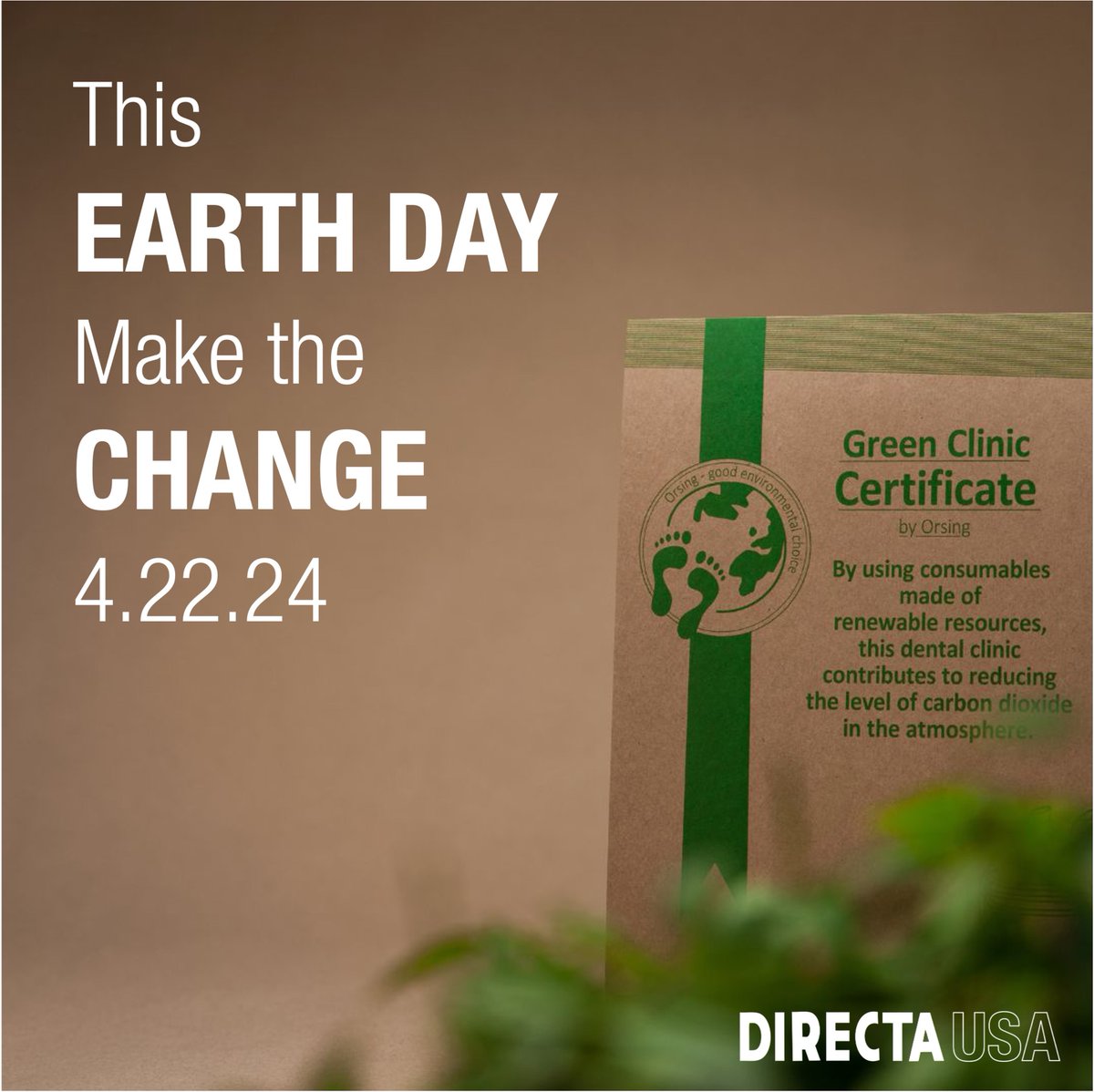 directausa's tweet photo. Mark your calendars for the eco-friendly change that’s easy to make. The DIRECTA USA Eco-Friendly Bio Line, manufactured by Orsing, offers a range of saliva ejectors and aspirator tubes made from bio-based renewable materials: https://t.co/R55GtBT6M9
#earthday #gogreen #dental https://t.co/snZ0ebsVHE