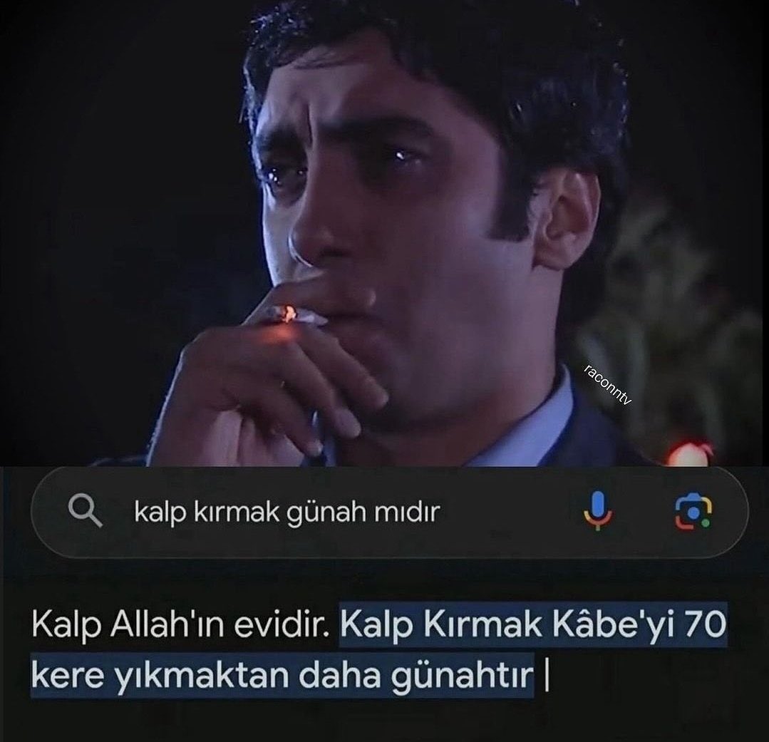 sen hiç bi' dinin mabedini ayakta bırakmadın