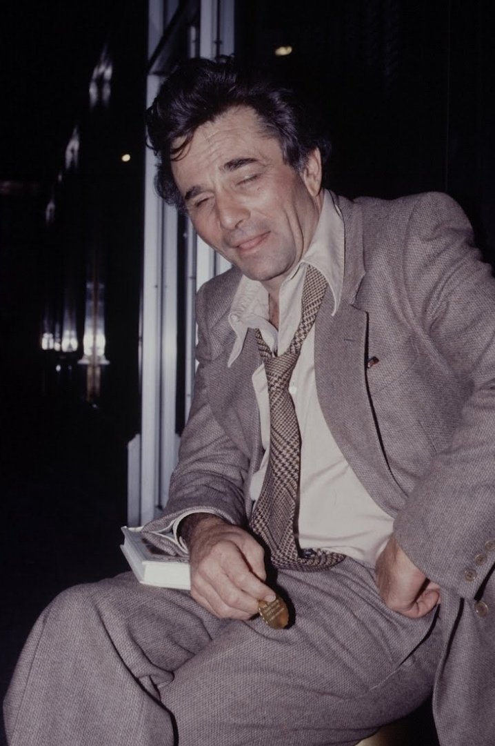 Peter Falk is my mood for the week.