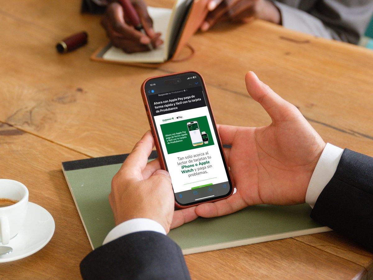 Fernando5x1's tweet photo. 🏦 ¡Apple Pay ya llegó a Ecuador!

Si vivís allí, hoy habréis recibido un mail de las entidades que os permitirán pagar con el iPhone. https://t.co/vAFNhHrVe9