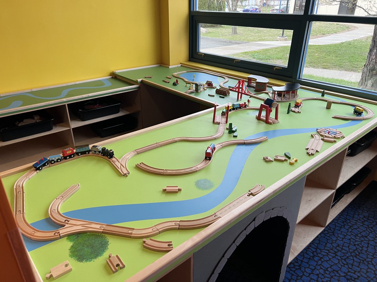 42designfab's tweet photo. 🚉The train has arrived at its final destination! 🚉

Be sure to check out this one of a kind interactive exhibit at Amelia Park Children's Museum in Westfield, MA!

#42designfab #fabrication #42df #designfabrication #customcreations #museumexhibit #museumfabrication https://t.co/6Z52iprWFK