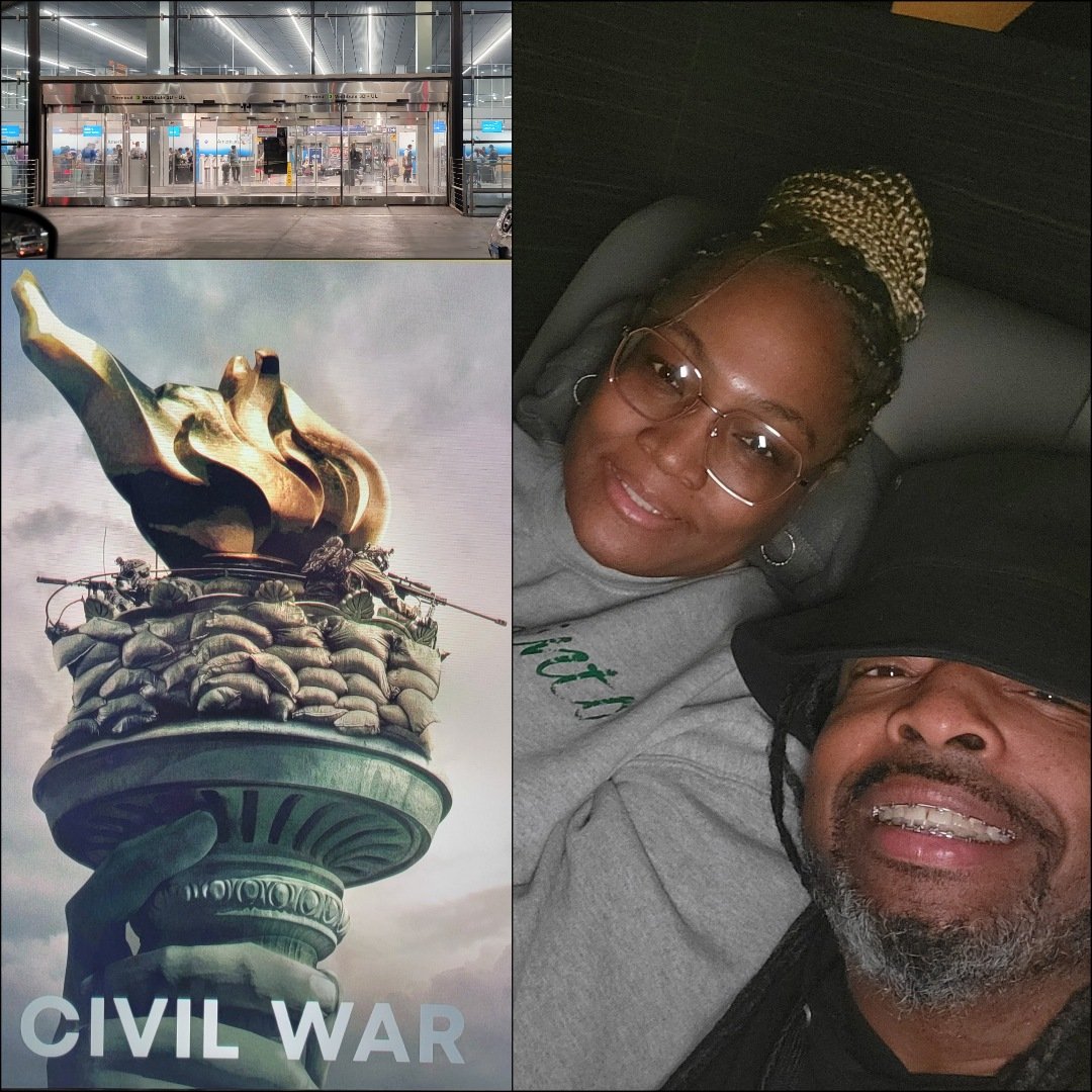 DATE NIGHT LAST NIGHT 😉

WE SAW 'CIVIL WAR' AT STAR CINEMA GRILL BEFORE I TOOK BEAUTY TO THE AIRPORT, SEE IF YOU CAN FIND HER 😁

ENJOYING LIFE ALWAYS ✌️💘♾️ #EnjoyingLifeAlways #HappyCouple #HappiestCouple #DateNight #DateLife #StarCinemaGrill #CivilWar #ThankYouTSA #Ohare