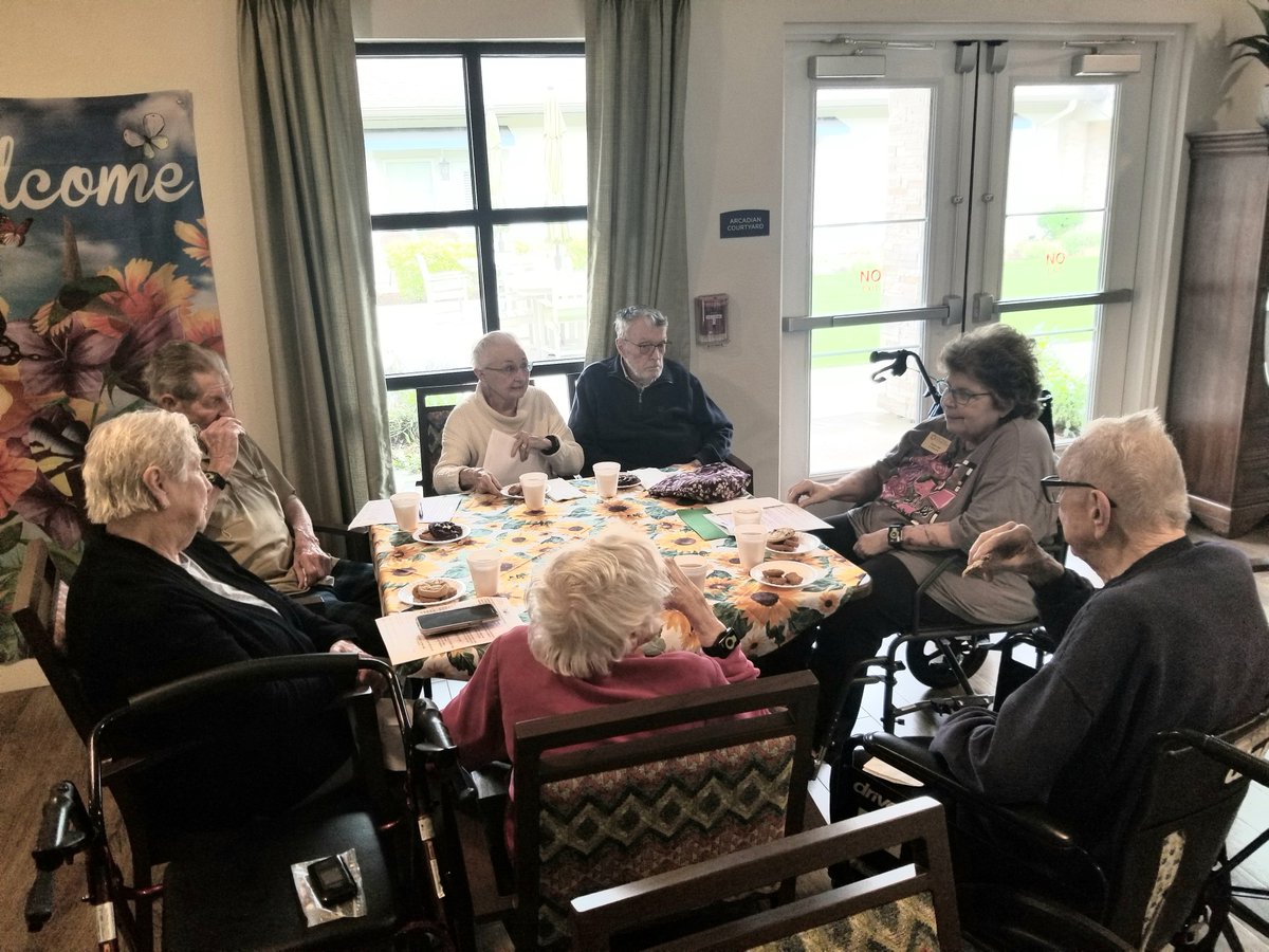 Gayle, our dedicated ambassador, always ensures that our monthly welcome event for new residents is warm and inviting. She strives to make new residents feel comfortable and acquainted with their new home. It's where new friendships begin. #ResidentsWelcome #NewHome #Friendship