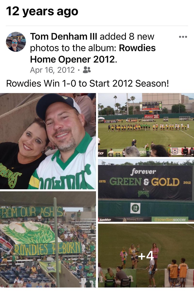 tomdenham3's tweet photo. I know it’s been a while since I’ve been on here “Rowdies Twitter” but I want you to know you are always in my heart.💚💛💚💛
The campaign to our second star began 12 years ago today.
#COYR https://t.co/v4HTRskJ7T
