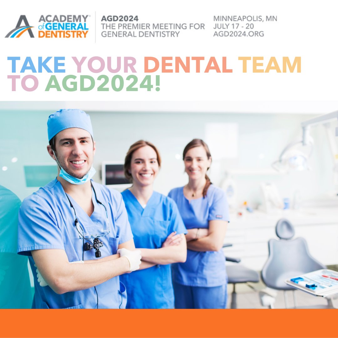 AGDdentist's tweet photo. Invest in the growth and development of your dental team at AGD2024 and start seeing improved patient care and increased practice success! Browse the selection today. https://t.co/OLdVUV8wwP
.
#AGD2024 https://t.co/qHnihLmprD