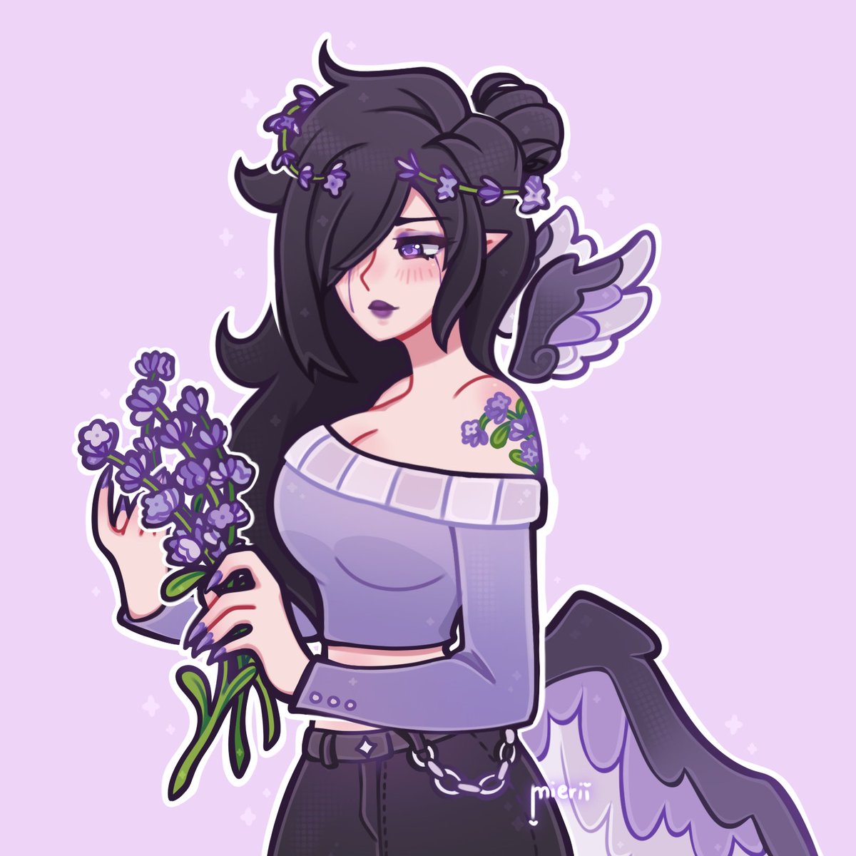 _mierii's tweet photo. Lavender Morgana 💜🌱

#LeaguefLegends #fanart https://t.co/k7LSLX90Q9