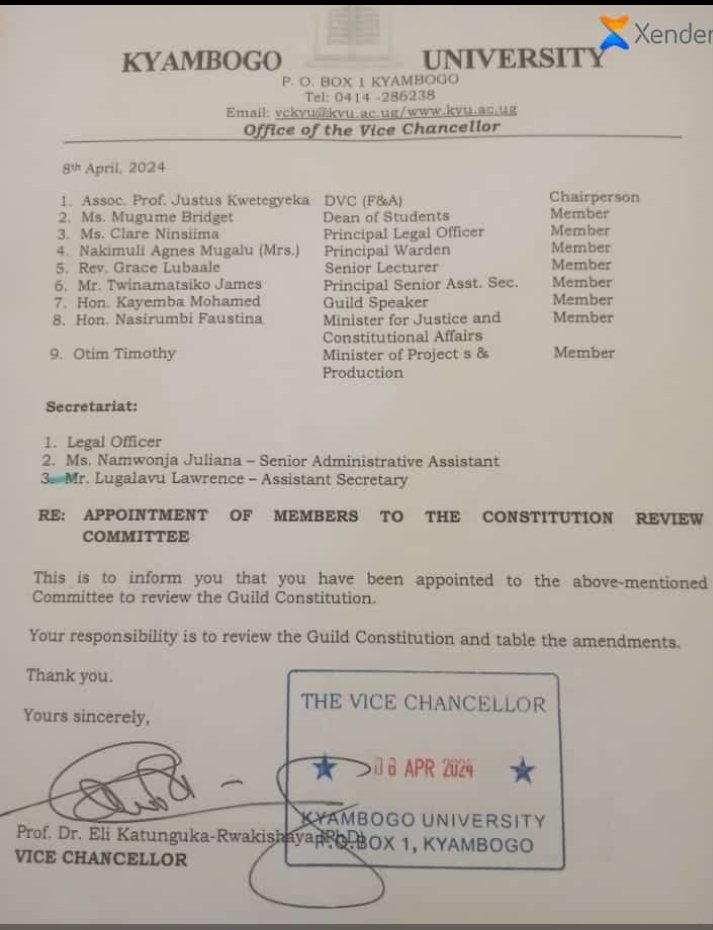 Breaking news here at kyambogo university.  Constitutional  amendment @KyambogoGuild @HEBobiwine  @kyambogou

Will the students benefit from these amendments? How? @NUPInstitutions