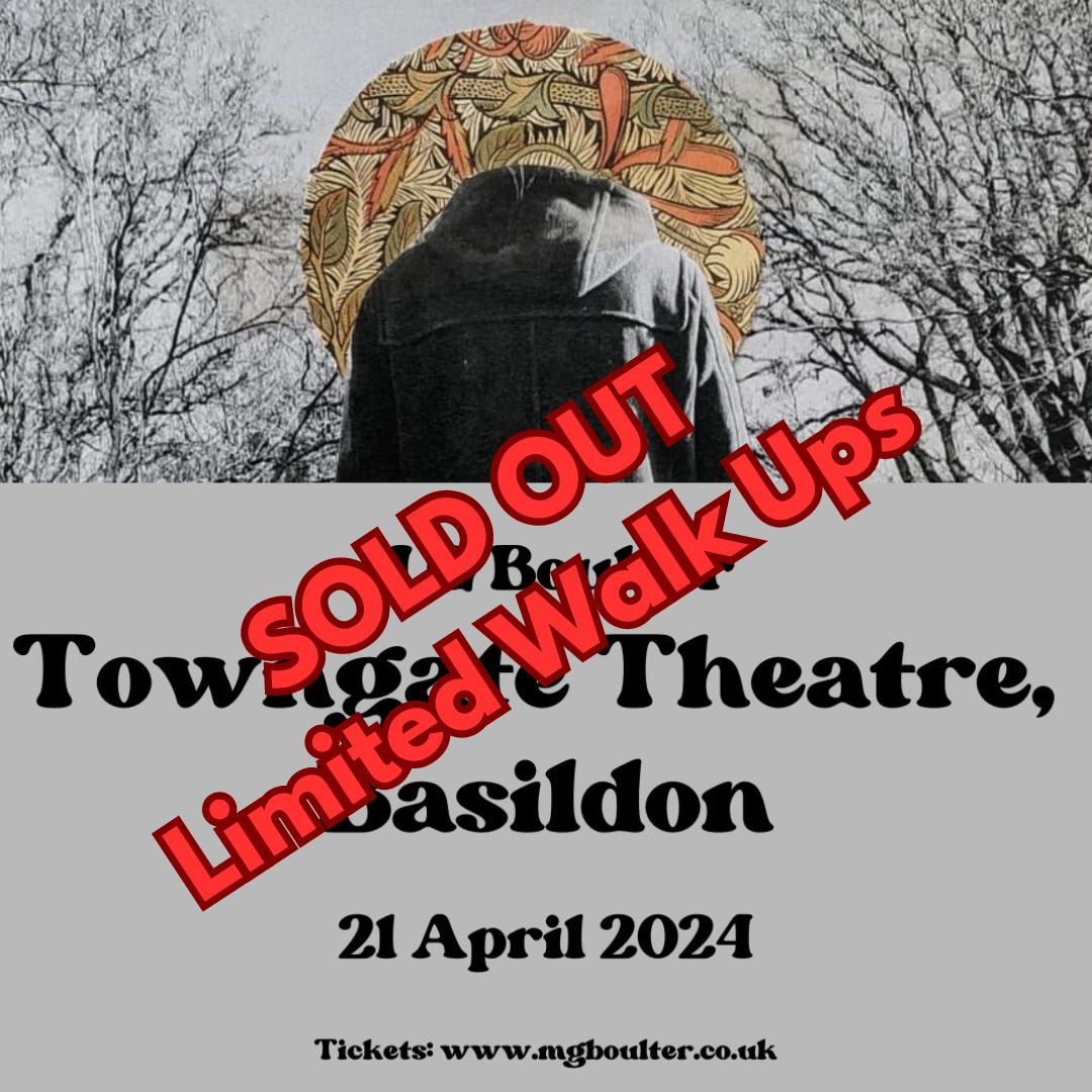 My Basildon show at the @TowngateTheatre has sold out of advance tickets. A few tickets available on the door. We're looking forward to seeing everyone...we best get practicing! I am playing across the country in the next few months too: mgboulter.co.uk/tour-dates-2/