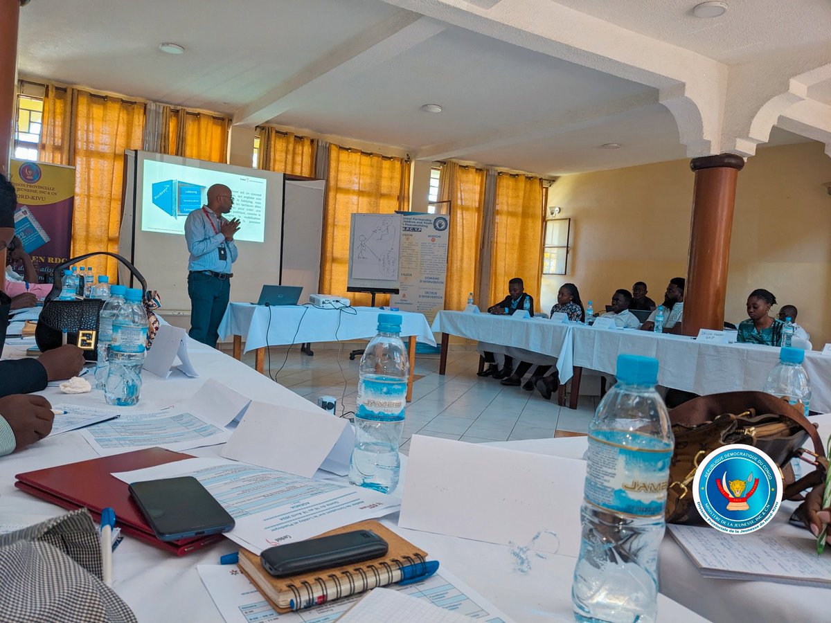 DPJINCCN_NK's tweet photo. 2/ sur les techniques de Lobby et Plaidoyer pour la localisation de l'agenda Jeunesse, Paix et Sécurité au Nord Kivu vient d'être lancé par #NPCYP avec l'appui financier de Cordaid dans le cadre de son Programme #Just_Future_RDC dans la ville de Goma pour une durée de 3jours. https://t.co/9g5zTpQHk0