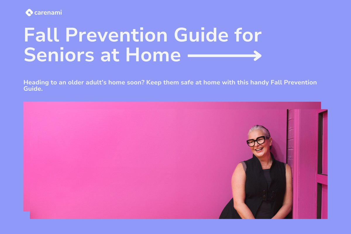 #CarenamiCares

👴 Visiting an Elder Soon? Check Their Fall Risk Factors!

From decluttering pathways to ensuring proper lighting and bathroom safety, here's a few pointers to keep in mind.

#Carenami #MedicalAlert #Seniors #SeniorCare #AgingTech #AgingInPlace #AgingInPlaceTech