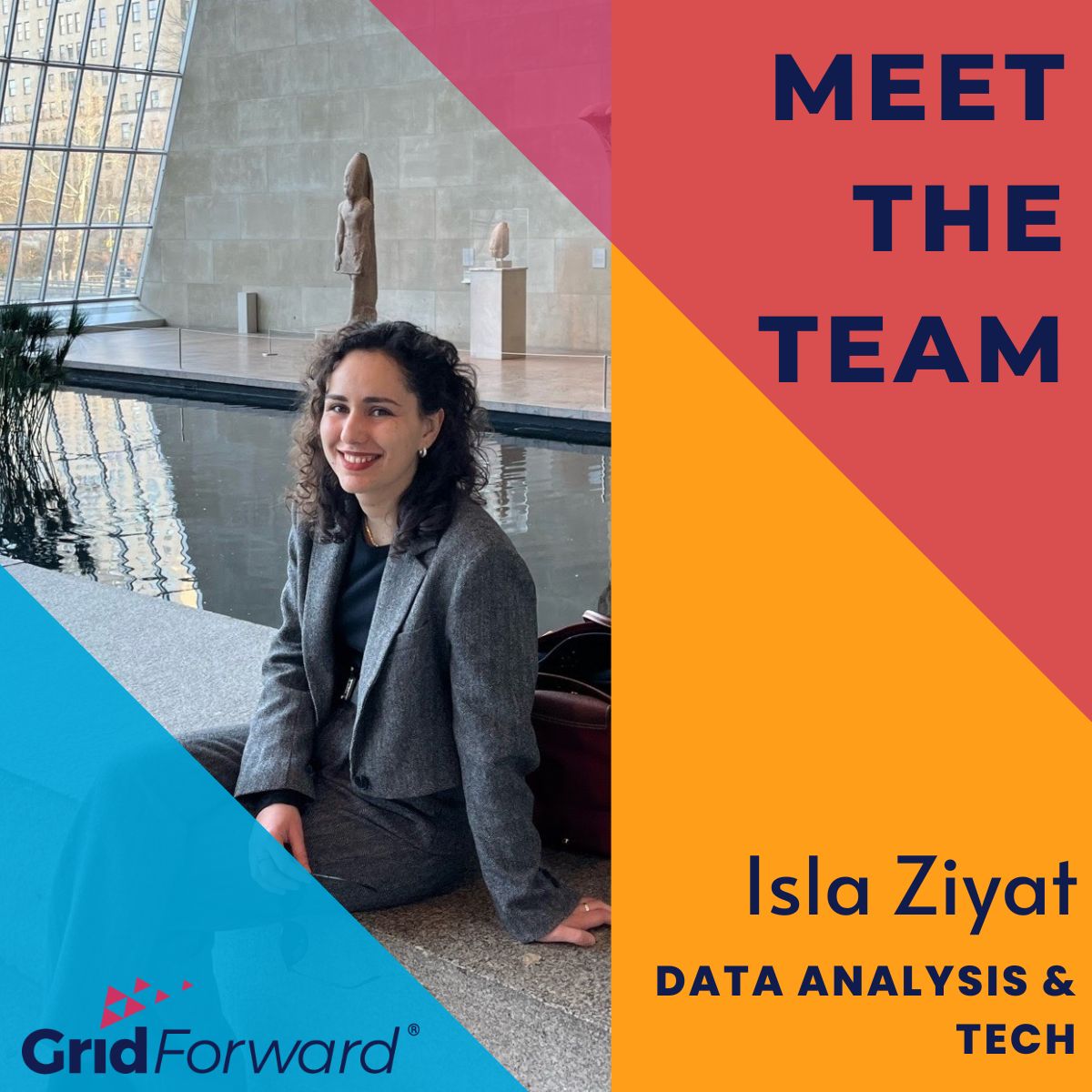 Say hello to Isla, our amazing data analyst at Grid Forward! ⏩ Currently, she is pursuing her PhD in Power Systems and Smart Grids at SFU in Vancouver. 📚 You can find Isla on the squash court or cruising the seawall on her bike when not at GF.☀️