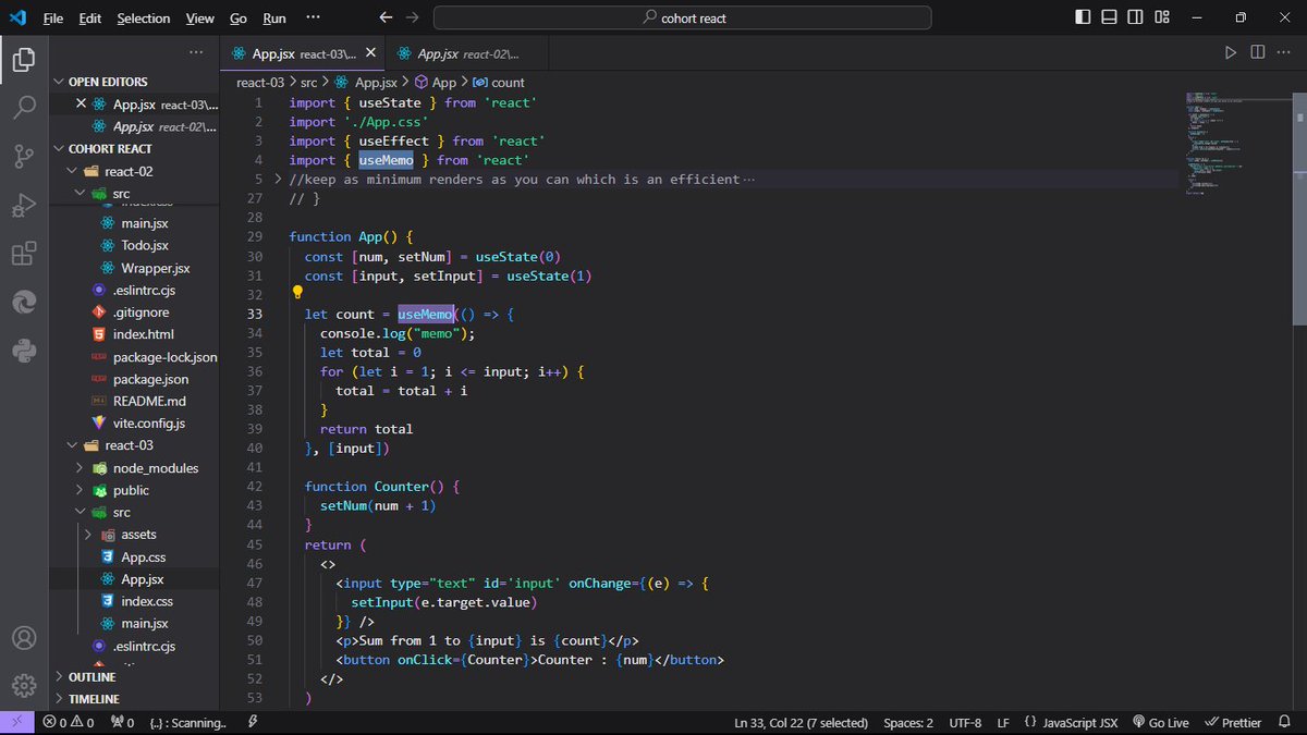 jkrishna_d's tweet image. Day-69 & 70 of #100DayofCode Challenge
Learnt about #React Hooks and it's types like useState, useEffect, useMemo, useCallback and about the custom hooks with examples