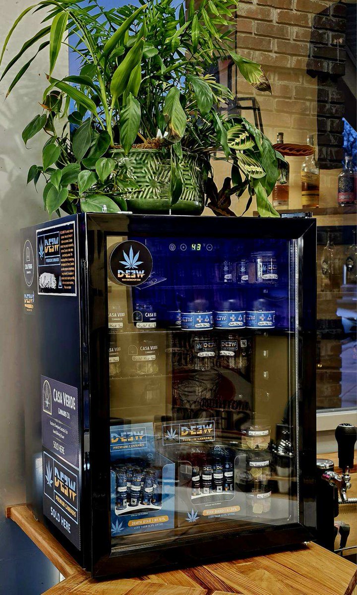 Our refridgerated product displays are rolling out to stores nationwide with award winning products from @casaverde423 & @de3wshop!

#smokeshop #dispensary #retail #thca #legalweed #hemp