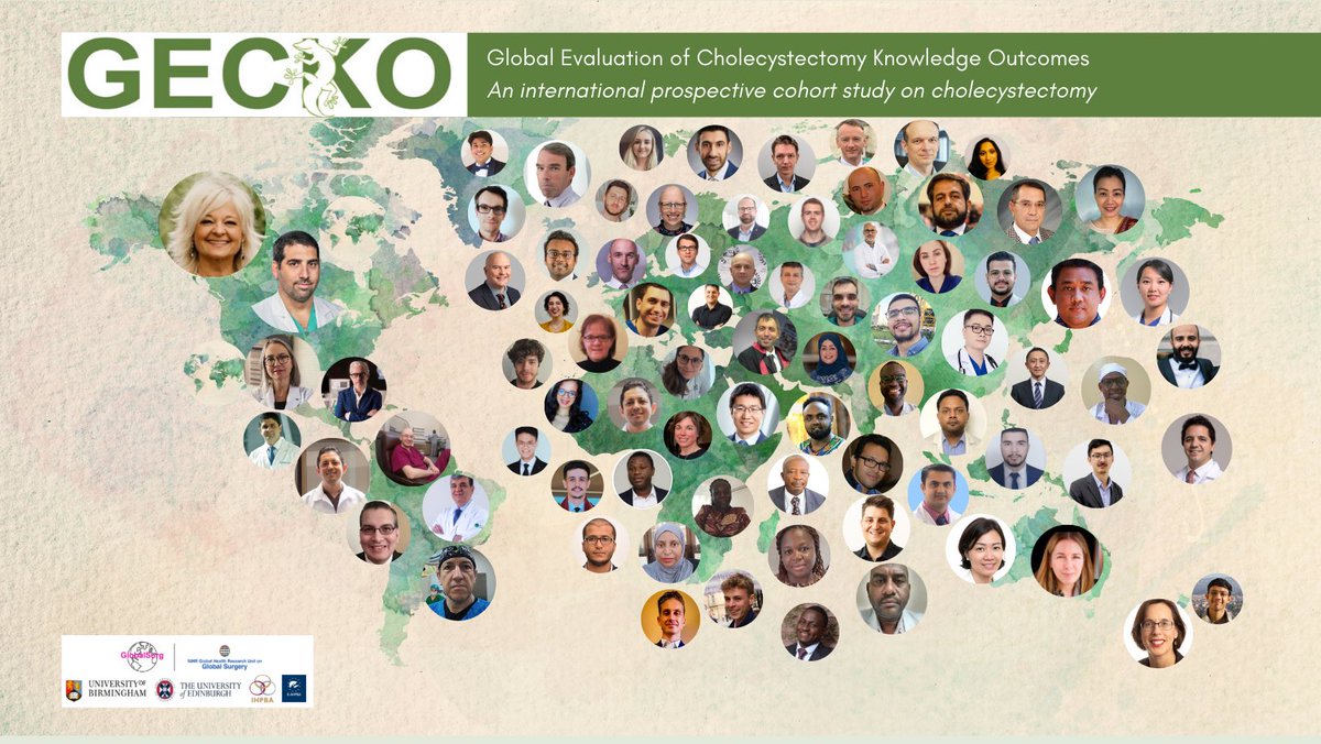 ⚠️  Validation stage CONCLUDED! 

A true testament to #globalcollaboration the @gecko_study has been able to join like-minded people to deliver high quality and impactful surgical research! 

We are thankful to all our collaborators across the 🌍 

Stay tuned for 🦎’s next steps!