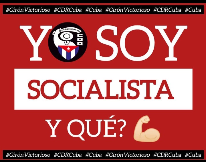 Socialista y qué?
💪🇨🇺
#CDRCuba