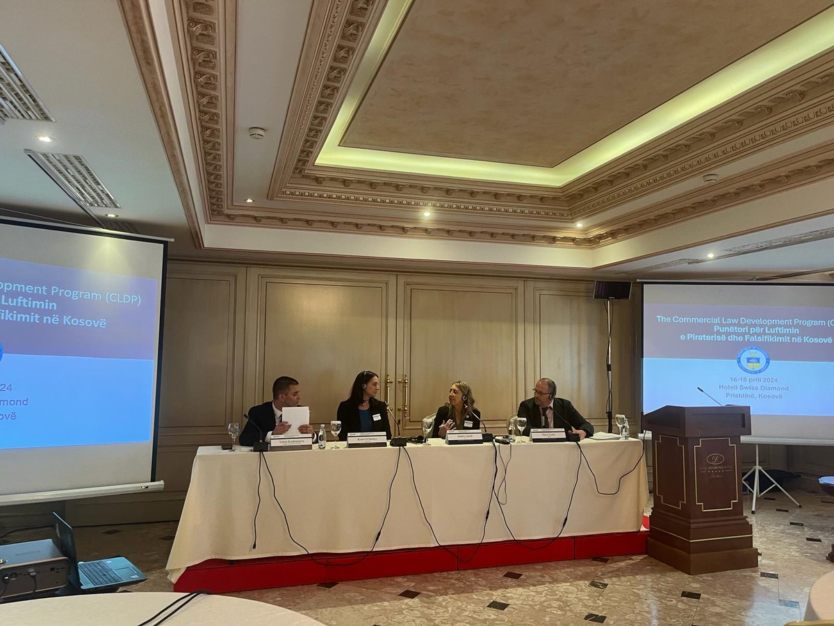 In the lead up to World IP Day later this month, CLDP is hosting a Workshop on Combatting Piracy and Counterfeiting in Kosovo. This week we’re covering local and global trends and best practices in intellectual property rights (IPR) enforcement.