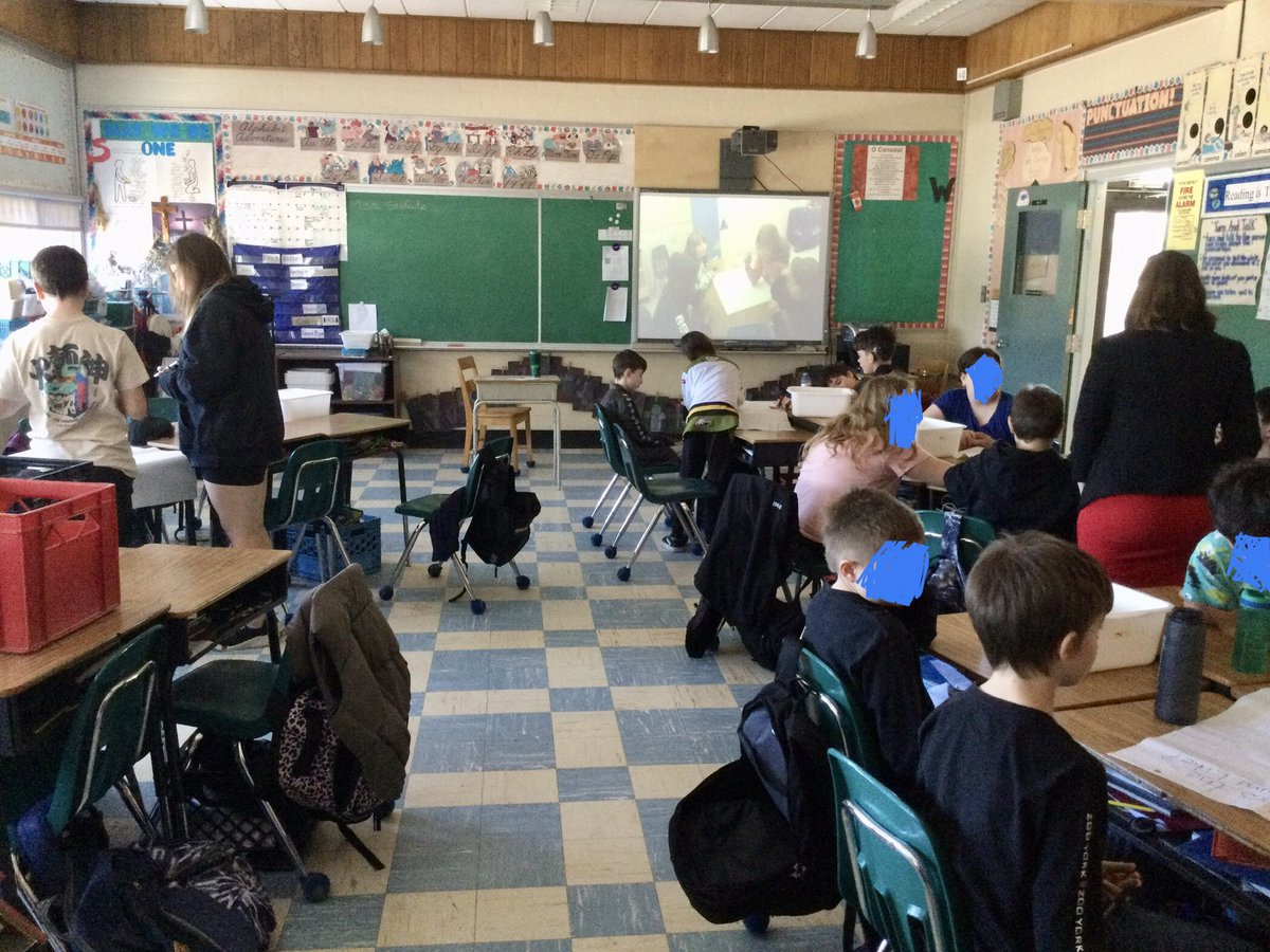 rhondadagostino's tweet photo. Our session in the morning was with #NBSA students are getting excited to research, plan and build their shelter/structure to withstand wind, water, fire. Our afternoon session was with #Livestem what tomato seeds went to space? We will soon find out! @StAlexDragons @npsc_schools https://t.co/3SffCY6sc4
