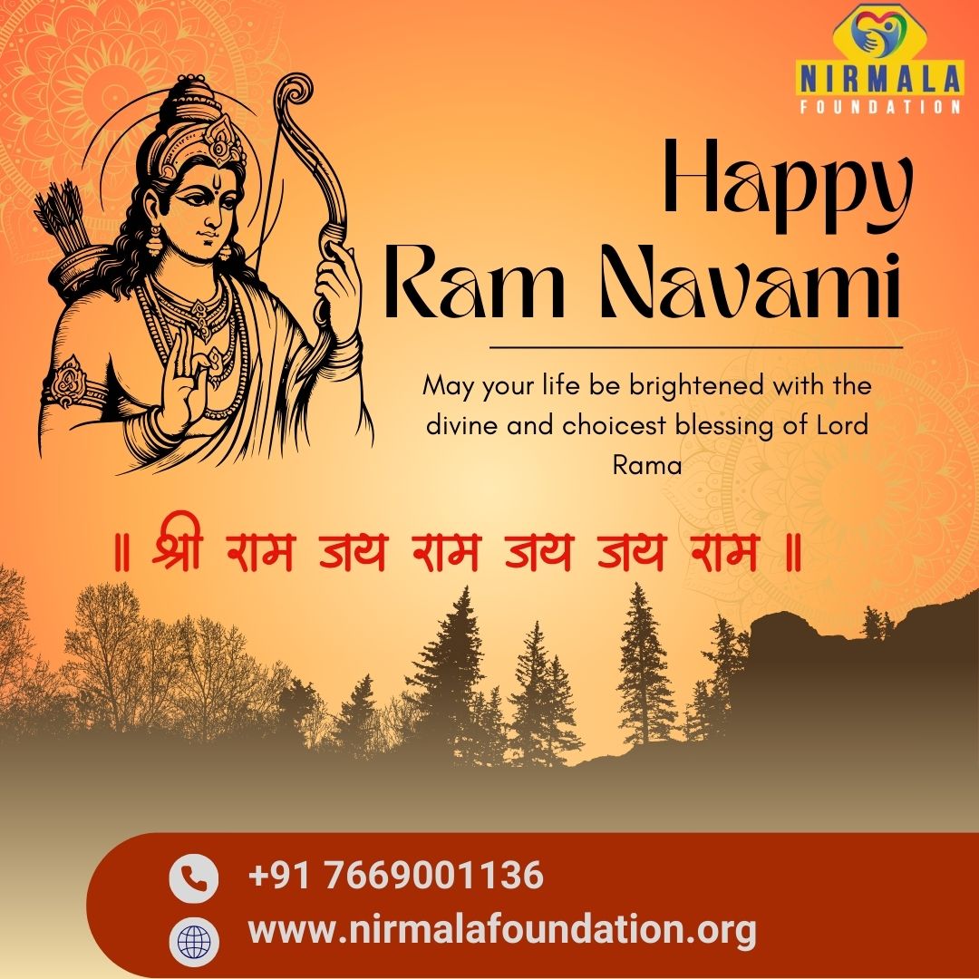 Happy Ram Navmi to all! Let's commemorate the birth of Lord Rama with devotion, righteousness, and unity. May His life inspire us to walk the path of truth and righteousness. #Inspiration#RamNavmi #LordRama #Festival #Blessings #DivineGrace #Dharma #Celebration #Inspiration