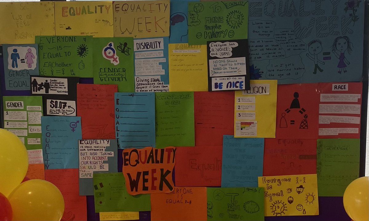 Pres_Carlow's tweet photo. @CeistTrust Some of the posters on display during #EqualityWeek! https://t.co/9IJQkUBnUG