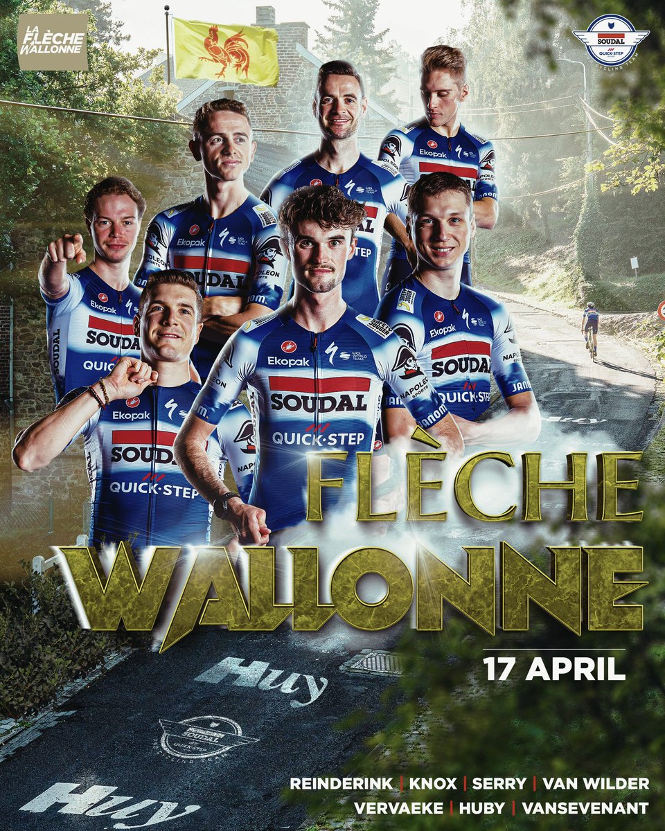 Hyrule Warriors?

No, it’s our seven wolves for the <a href="/flechewallonne/">La Flèche Wallonne</a> 🔥

Artwork: <a href="/ArtsRonan/">Arts Ronan</a>