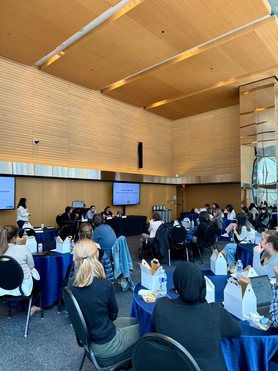 👏Thank you to everyone who joined our Trainee Hub with the @SickKidsNews Research Training Centre last week and to our speakers, Drs. Daphne Korczak, Victor Do & Francine Buchanan, for sharing their experiences and insights surrounding #communityengaged research!