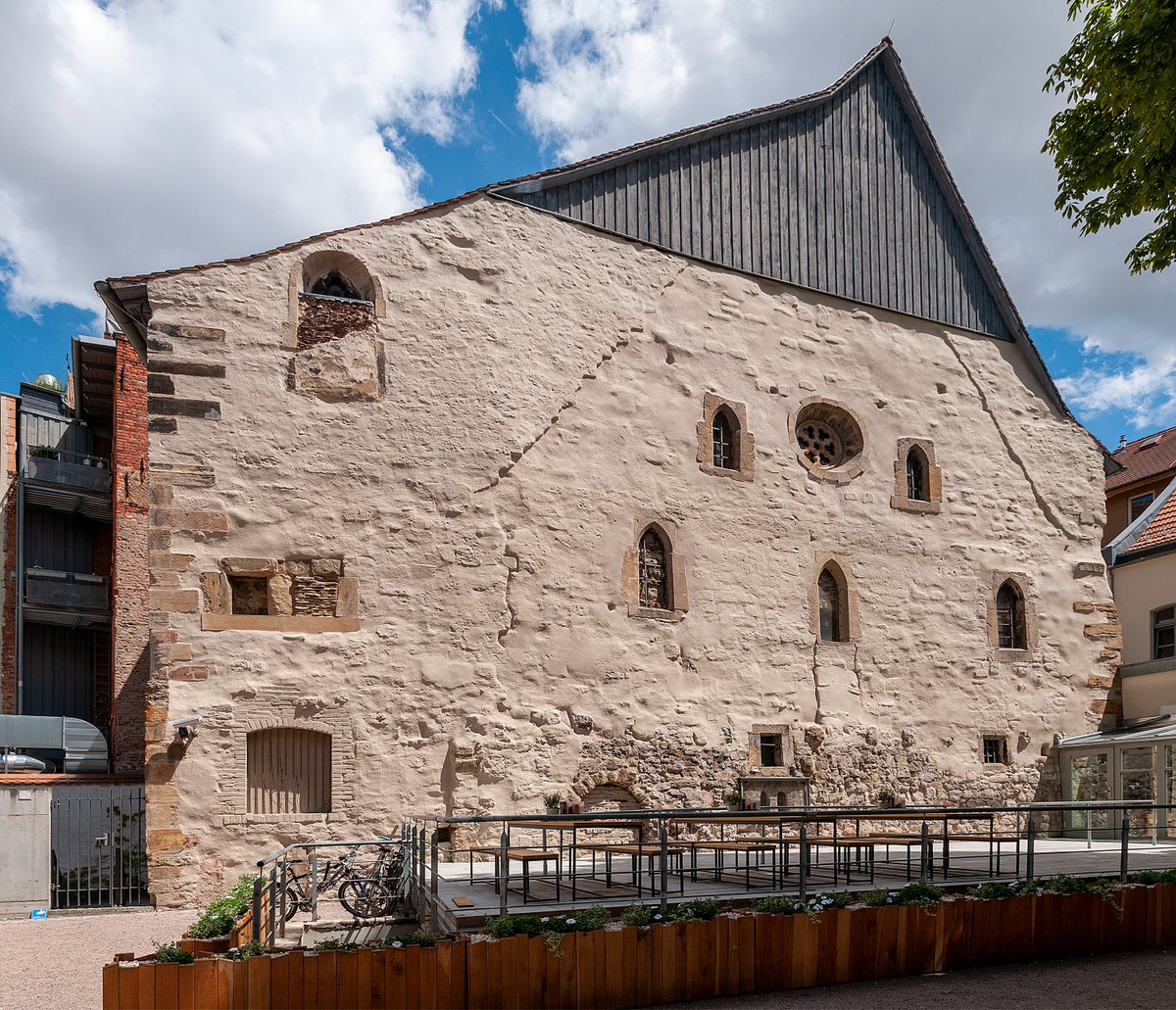 Parts of the Alte Synagoge in Erfurt, Germany, date back to the late 11th century. It is thought to be the oldest intact shul in Europe—and the world.