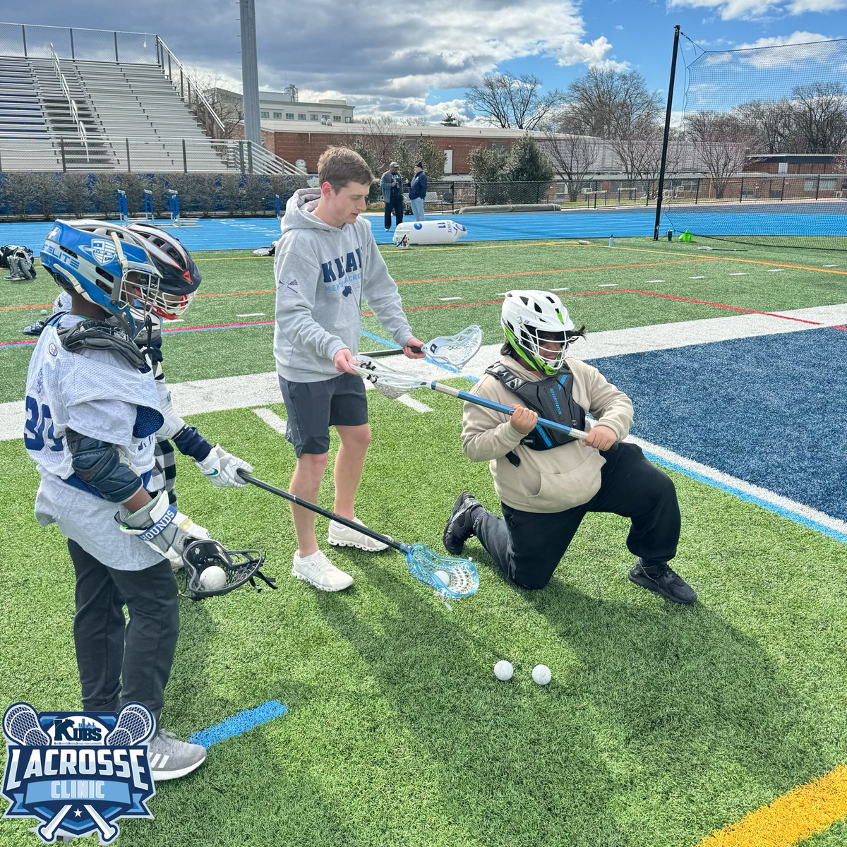 keankubs's tweet photo. Here’s a look at some action shots of our 3rd annual KUBS Middle School Lacrosse Clinic on April 7th!! Thank you to all the athletes from Mens and Women’s Lax who helped make this clinic possible. Thank you to @harlem_lacrosse for being able to join us on this beautiful Sunday. https://t.co/BXBuCd1AjW