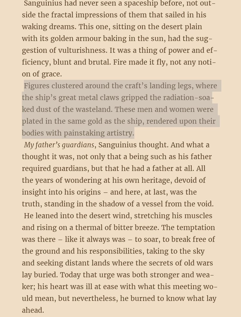 AquillonRotS's tweet photo. @Nobleshield @MayaWantsCandy @Majorkill1 @UnassumingHat Sanguinius primarch novel. Look, lore. More than you're aware of because you can't find this on a wiki https://t.co/xcU4ABkLr5