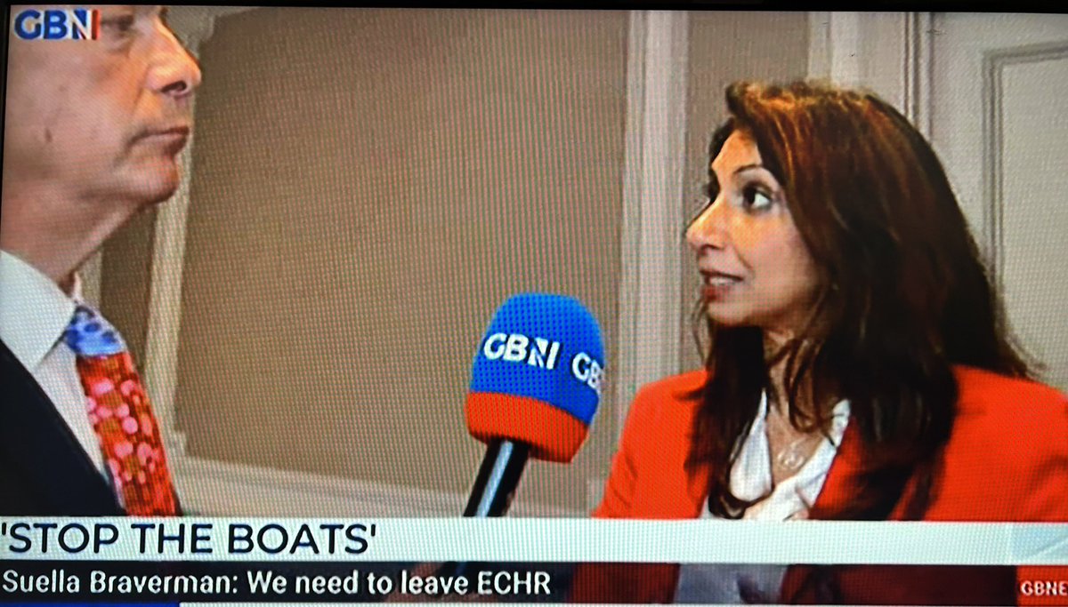 Well @SuellaBraverman has just spoken ABSOLUTELY BRILLIANTLY to @Nigel_Farage. @SuellaBraverman IS THE TRUE VOICE OF THE 17.4 MILLION- THE BRITISH BREXITEER ORDINARY FOLK. We must leave the ECHR right now- otherwise we will never be able to control our Borders.…