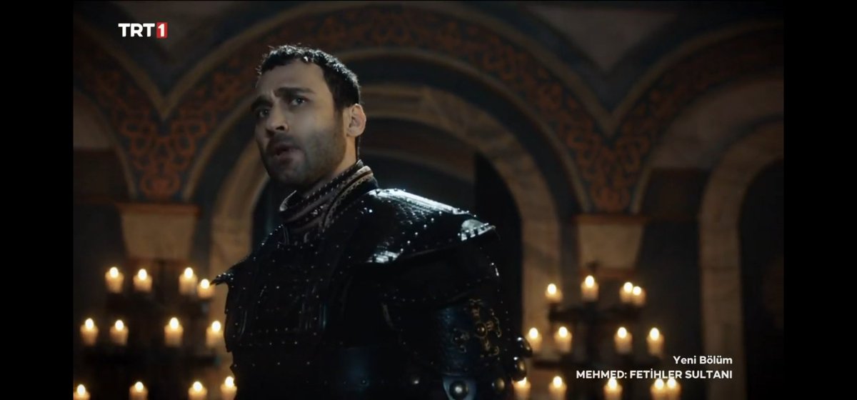 Sahnelerine tahammül eşiğim dipte ama Seçkin Özdemir'i izlemesi çok keyifli. #FatihSultanMehmed