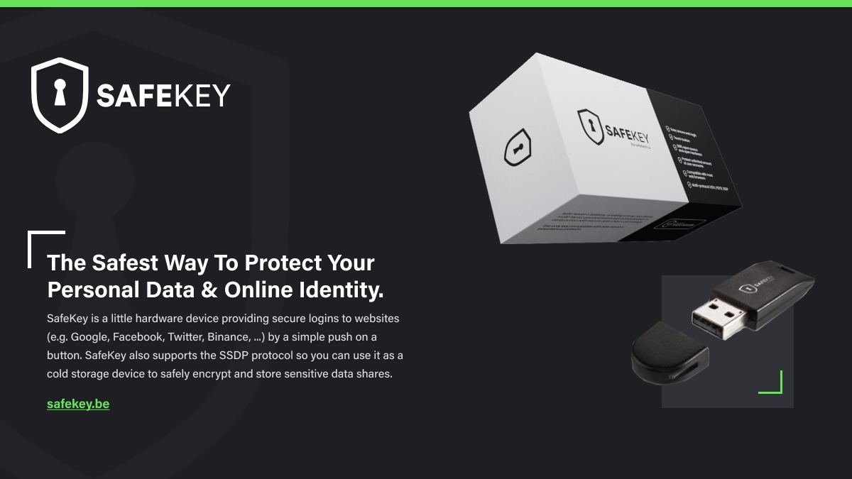 How do you protect your digital identity? 

Join the #SafeHaven conversation and discover how our @SafeKeyU2F can bolster your security.

$SHA #Security #Blockchain #SafeKey