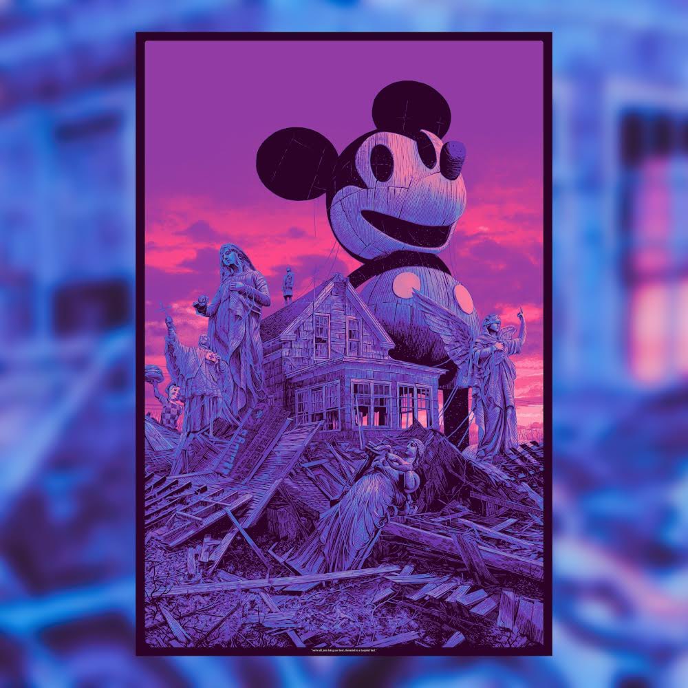 BottleneckNYC's tweet photo. we're all just doing our best, threaded to a hospital bed by @tinymediaempire - On Sale INFO! https://t.co/RFq0fwbwUO https://t.co/JNaoZSeABS