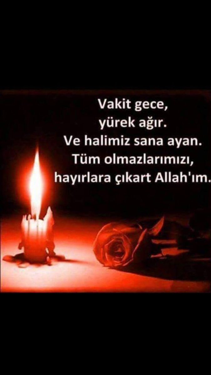 سلام علیکم 
İçimden geldi , bugün geceye bir not düşeyim dedim.

Dünyada var olan kötülükler gibi geceler de hiç olmasaydı , sabahın kıymetini ve iyilikleri asla bilemezdik .

HAYIRLI GECELER HERKESE 💫☕