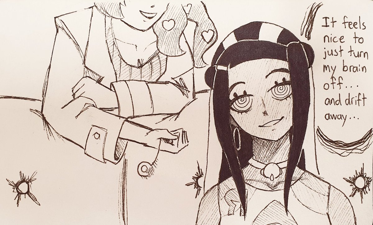 Nessa loves being hypnotized, confirmed. Of course, Sonia's happy to oblige.